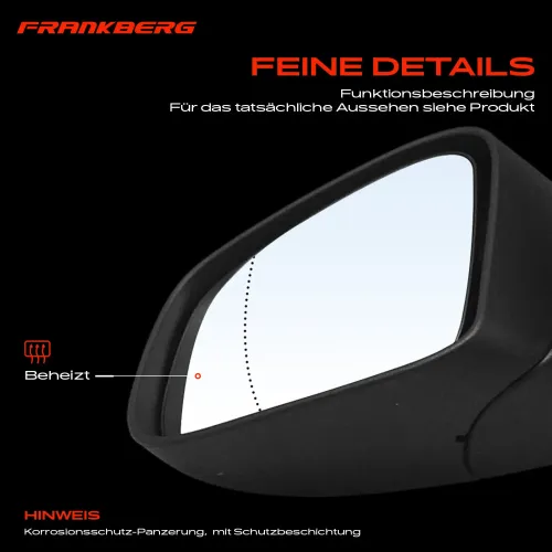 Außenspiegel Außenspiegel links Frankberg 5481FB0047786 Bild Außenspiegel Außenspiegel links Frankberg 5481FB0047786