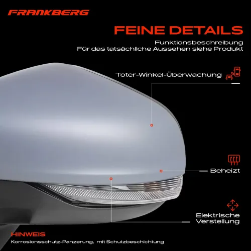 Außenspiegel Außenspiegel rechts Frankberg 5481FB0047801 Bild Außenspiegel Außenspiegel rechts Frankberg 5481FB0047801