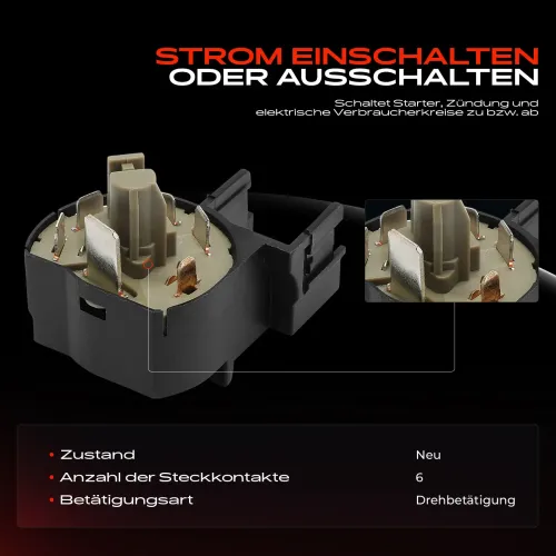 Zünd-/Startschalter Frankberg 5481FB0047990 Bild Zünd-/Startschalter Frankberg 5481FB0047990