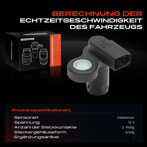 Sensor, Geschwindigkeit 12 V Frankberg 5481FB0047996 Bild Sensor, Geschwindigkeit 12 V Frankberg 5481FB0047996