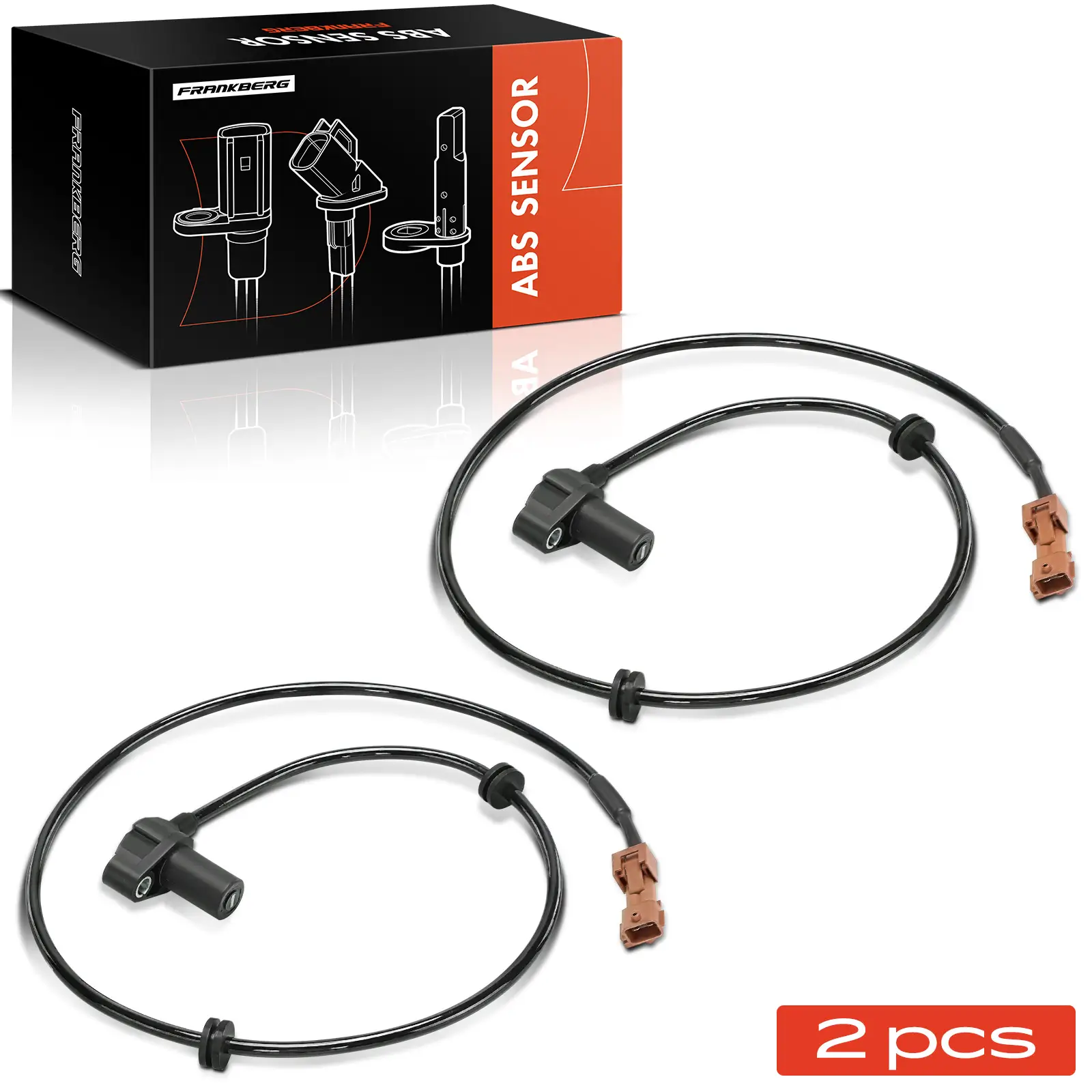 Sensor, Raddrehzahl Vorderachse beidseitig Frankberg 5481FB0048009