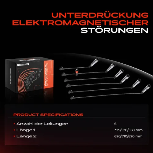 Zündleitungssatz Frankberg 5481FB0048078 Bild Zündleitungssatz Frankberg 5481FB0048078