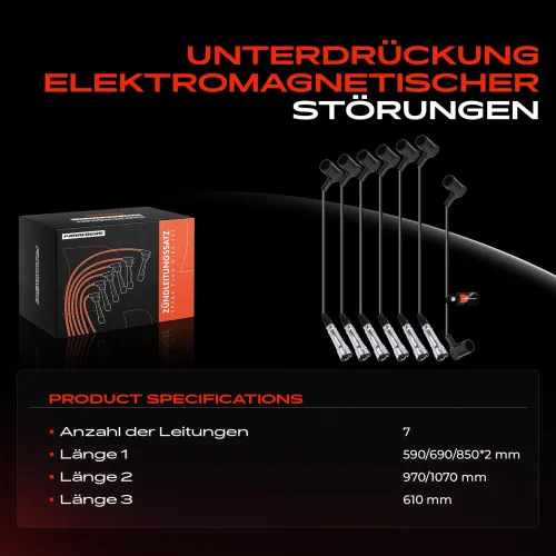 Zündleitungssatz Frankberg 5481FB0048104 Bild Zündleitungssatz Frankberg 5481FB0048104