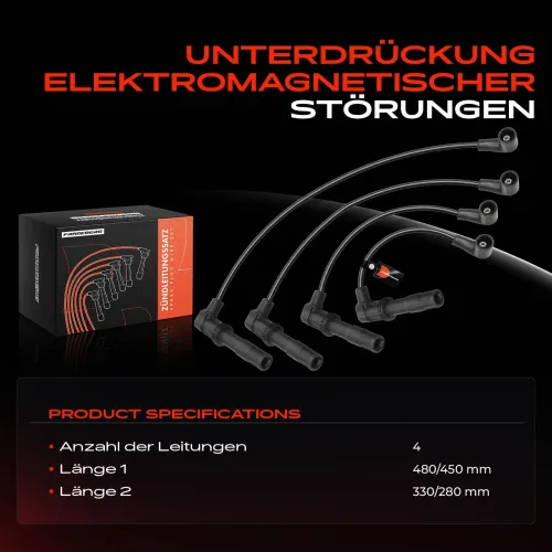 Zündleitungssatz Frankberg 5481FB0048107 Bild Zündleitungssatz Frankberg 5481FB0048107