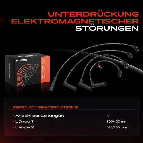 Zündleitungssatz Frankberg 5481FB0048125 Bild Zündleitungssatz Frankberg 5481FB0048125