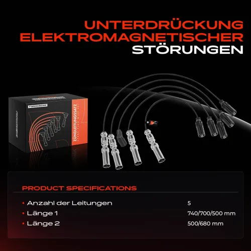 Zündleitungssatz Frankberg 5481FB0048126 Bild Zündleitungssatz Frankberg 5481FB0048126