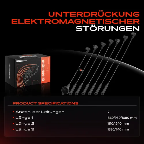 Zündleitungssatz Frankberg 5481FB0048133 Bild Zündleitungssatz Frankberg 5481FB0048133