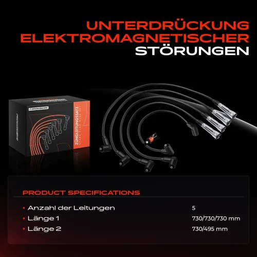 Zündleitungssatz Frankberg 5481FB0048137 Bild Zündleitungssatz Frankberg 5481FB0048137