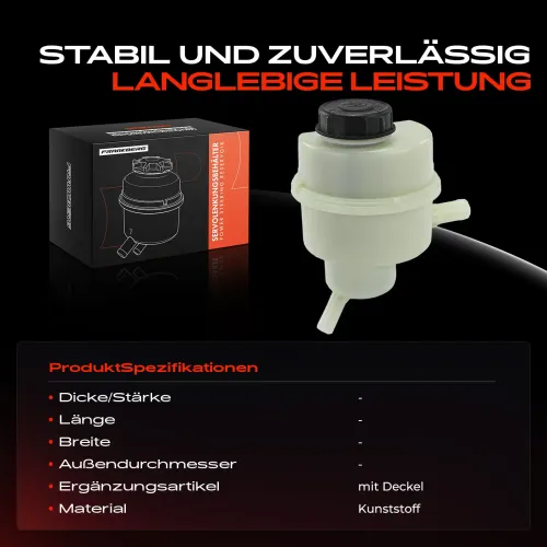Ausgleichsbehälter, Hydrauliköl (Servolenkung) Frankberg 5481FB0048146 Bild Ausgleichsbehälter, Hydrauliköl (Servolenkung) Frankberg 5481FB0048146