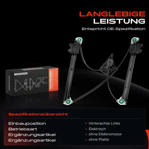 Fensterheber hinten links Frankberg 5481FB0048180 Bild Fensterheber hinten links Frankberg 5481FB0048180