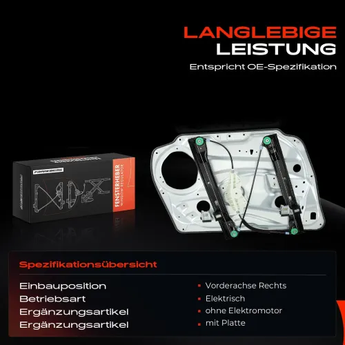 Fensterheber vorne rechts Frankberg 5481FB0048183 Bild Fensterheber vorne rechts Frankberg 5481FB0048183