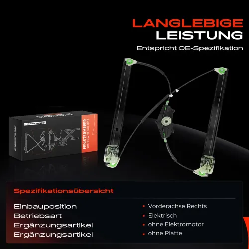 Fensterheber vorne rechts Frankberg 5481FB0048190 Bild Fensterheber vorne rechts Frankberg 5481FB0048190