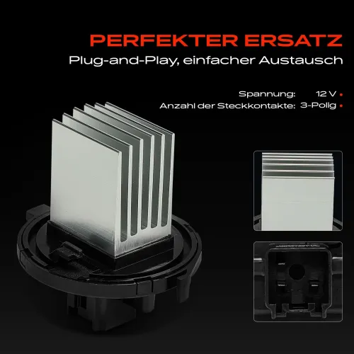 Regler, Innenraumgebläse 12 V Frankberg 5481FB0048229 Bild Regler, Innenraumgebläse 12 V Frankberg 5481FB0048229