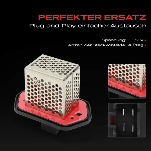 Regler, Innenraumgebläse 12 V Frankberg 5481FB0048244 Bild Regler, Innenraumgebläse 12 V Frankberg 5481FB0048244