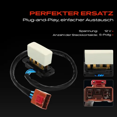 Regler, Innenraumgebläse 12 V Frankberg 5481FB0048246 Bild Regler, Innenraumgebläse 12 V Frankberg 5481FB0048246