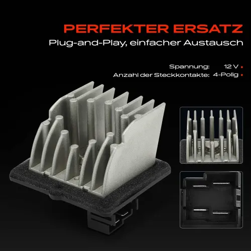 Regler, Innenraumgebläse 12 V Frankberg 5481FB0048247 Bild Regler, Innenraumgebläse 12 V Frankberg 5481FB0048247