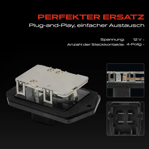 Regler, Innenraumgebläse 12 V Frankberg 5481FB0048248 Bild Regler, Innenraumgebläse 12 V Frankberg 5481FB0048248