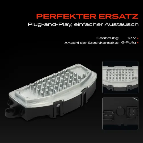 Regler, Innenraumgebläse 12 V Frankberg 5481FB0048251 Bild Regler, Innenraumgebläse 12 V Frankberg 5481FB0048251