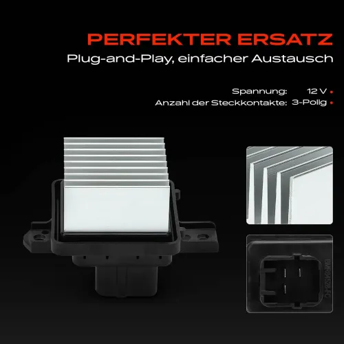 Regler, Innenraumgebläse 12 V Frankberg 5481FB0048256 Bild Regler, Innenraumgebläse 12 V Frankberg 5481FB0048256