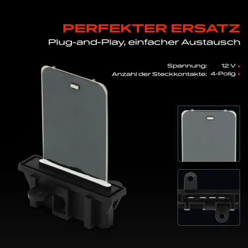 Regler, Innenraumgebläse 12 V Frankberg 5481FB0048313 Bild Regler, Innenraumgebläse 12 V Frankberg 5481FB0048313