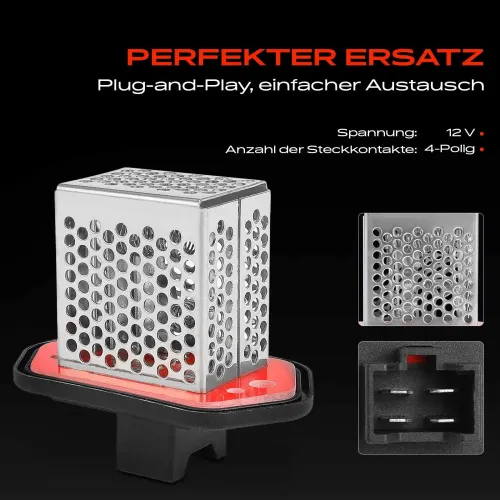 Regler, Innenraumgebläse 12 V Frankberg 5481FB0048314 Bild Regler, Innenraumgebläse 12 V Frankberg 5481FB0048314