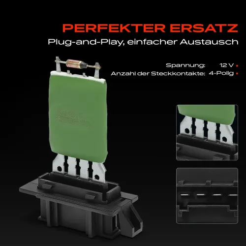 Regler, Innenraumgebläse 12 V Frankberg 5481FB0048315 Bild Regler, Innenraumgebläse 12 V Frankberg 5481FB0048315