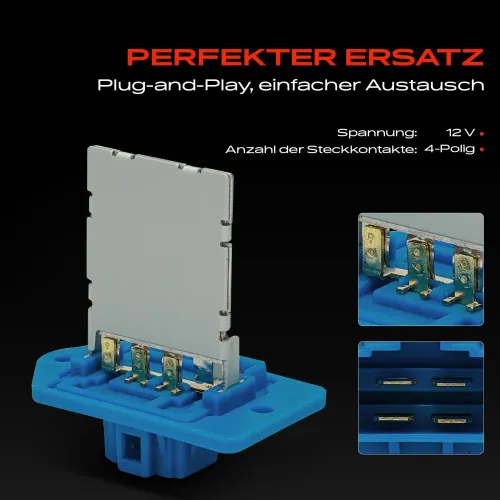 Regler, Innenraumgebläse 12 V Frankberg 5481FB0048317 Bild Regler, Innenraumgebläse 12 V Frankberg 5481FB0048317