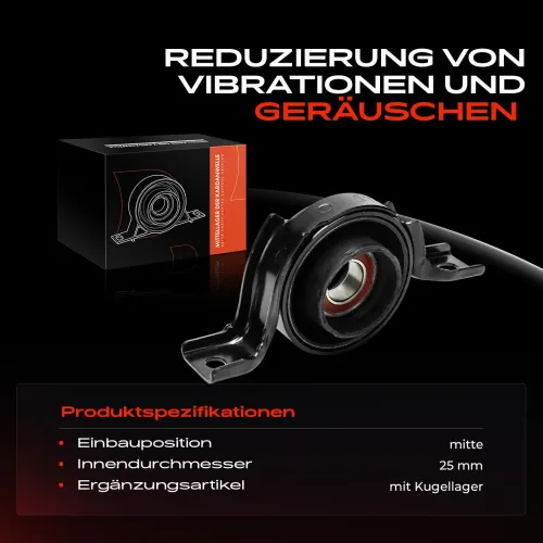 Lager, Gelenkwellenmittellager Mitte Frankberg 5481FB0048397 Bild Lager, Gelenkwellenmittellager Mitte Frankberg 5481FB0048397