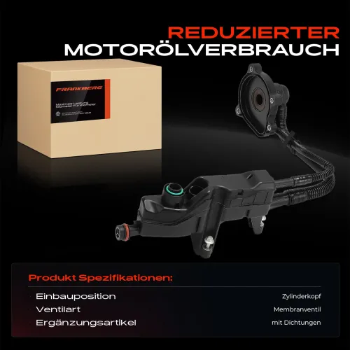 Ölabscheider, Kurbelgehäuseentlüftung Frankberg 5481FB0048428 Bild Ölabscheider, Kurbelgehäuseentlüftung Frankberg 5481FB0048428