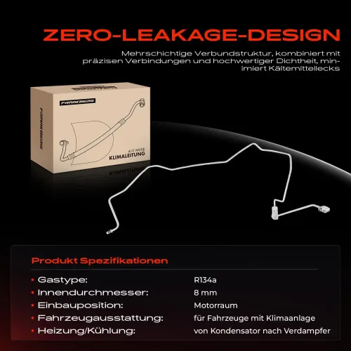 Hochdruck-/Niederdruckleitung, Klimaanlage Motorraum Frankberg 5481FB0048517 Bild Hochdruck-/Niederdruckleitung, Klimaanlage Motorraum Frankberg 5481FB0048517