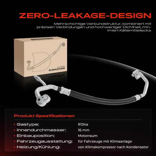 Hochdruck-/Niederdruckleitung, Klimaanlage Motorraum Frankberg 5481FB0048522 Bild Hochdruck-/Niederdruckleitung, Klimaanlage Motorraum Frankberg 5481FB0048522