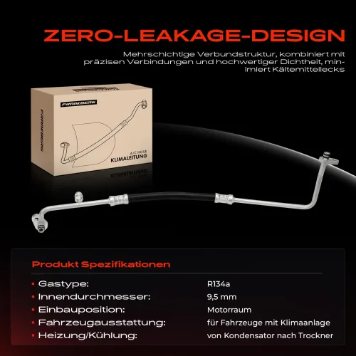 Hochdruck-/Niederdruckleitung, Klimaanlage Motorraum Frankberg 5481FB0048536 Bild Hochdruck-/Niederdruckleitung, Klimaanlage Motorraum Frankberg 5481FB0048536