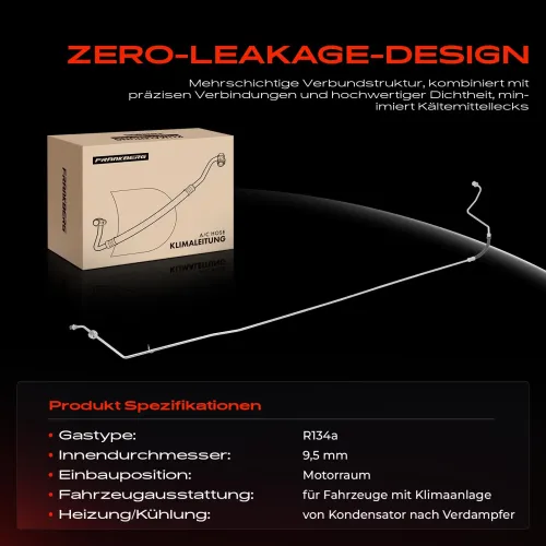 Hochdruck-/Niederdruckleitung, Klimaanlage Motorraum Frankberg 5481FB0048548 Bild Hochdruck-/Niederdruckleitung, Klimaanlage Motorraum Frankberg 5481FB0048548