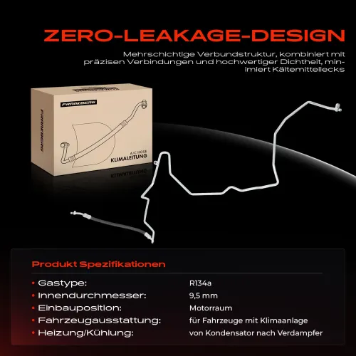 Hochdruck-/Niederdruckleitung, Klimaanlage Motorraum Frankberg 5481FB0048552 Bild Hochdruck-/Niederdruckleitung, Klimaanlage Motorraum Frankberg 5481FB0048552