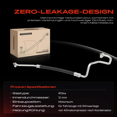 Hochdruck-/Niederdruckleitung, Klimaanlage Motorraum Frankberg 5481FB0048556 Bild Hochdruck-/Niederdruckleitung, Klimaanlage Motorraum Frankberg 5481FB0048556