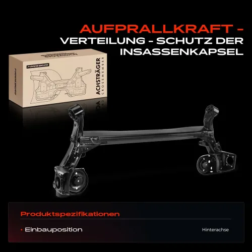 Hilfsrahmen/Aggregateträger Hinterachse Frankberg 5481FB0048558 Bild Hilfsrahmen/Aggregateträger Hinterachse Frankberg 5481FB0048558