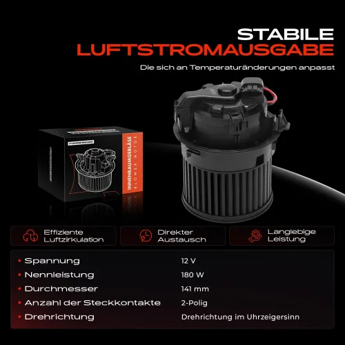 Innenraumgebläse 12 V Frankberg 5481FB0048581 Bild Innenraumgebläse 12 V Frankberg 5481FB0048581