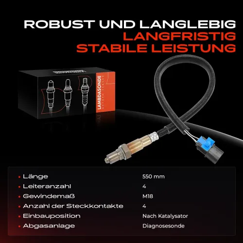 Lambdasonde nach Katalysator Frankberg 5481FB0048616 Bild Lambdasonde nach Katalysator Frankberg 5481FB0048616