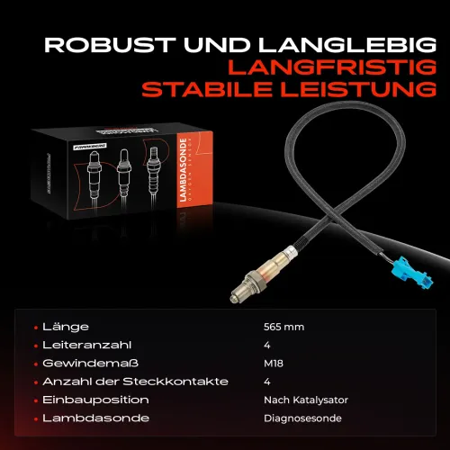 Lambdasonde nach Katalysator Frankberg 5481FB0048626 Bild Lambdasonde nach Katalysator Frankberg 5481FB0048626