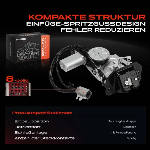 Heckklappenschloss Frankberg 5481FB0048780 Bild Heckklappenschloss Frankberg 5481FB0048780