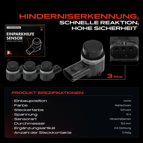 Sensor, Raddrehzahl 12 V Vorderachse beidseitig Frankberg 5481FB0000865 Bild Sensor, Raddrehzahl 12 V Vorderachse beidseitig Frankberg 5481FB0000865
