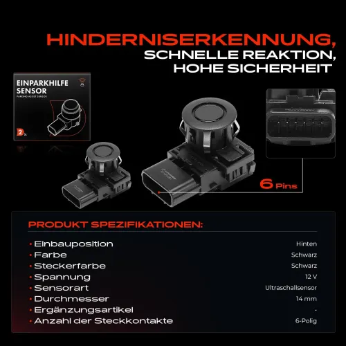 Sensor, Raddrehzahl 12 V Vorderachse links Frankberg 5481FB0000812 Bild Sensor, Raddrehzahl 12 V Vorderachse links Frankberg 5481FB0000812