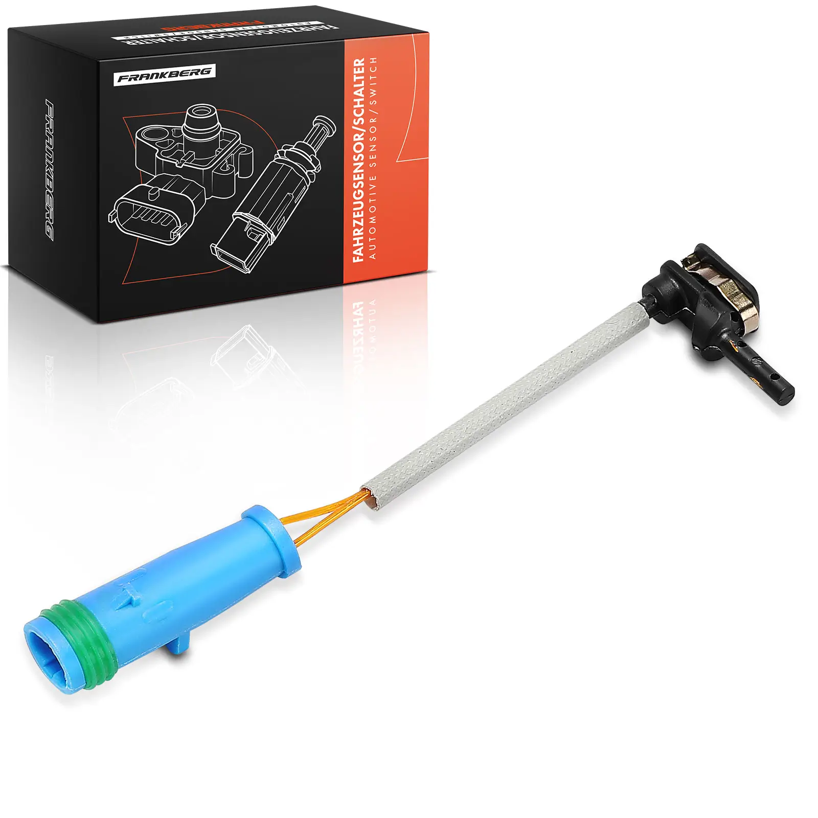 Warnkontakt, Bremsbelagverschleiß Vorderachse beidseitig Frankberg 5481FB0049198