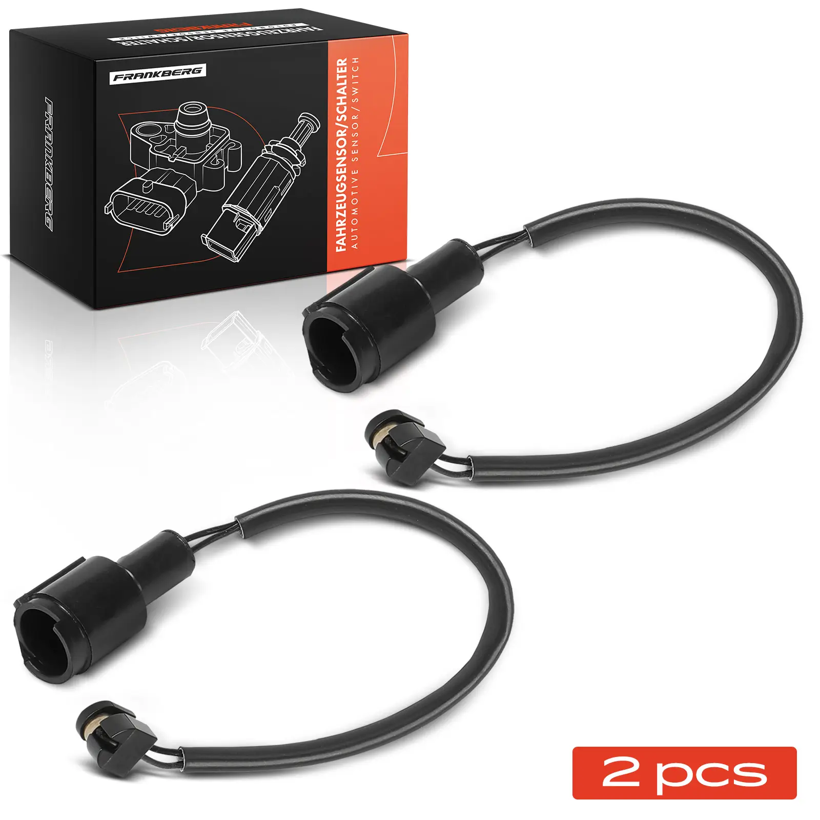 Warnkontakt, Bremsbelagverschleiß vorne und hinten Frankberg 5481FB0049205