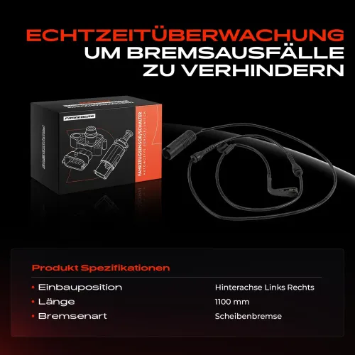 Warnkontakt, Bremsbelagverschleiß Hinterachse beidseitig Frankberg 5481FB0049210 Bild Warnkontakt, Bremsbelagverschleiß Hinterachse beidseitig Frankberg 5481FB0049210