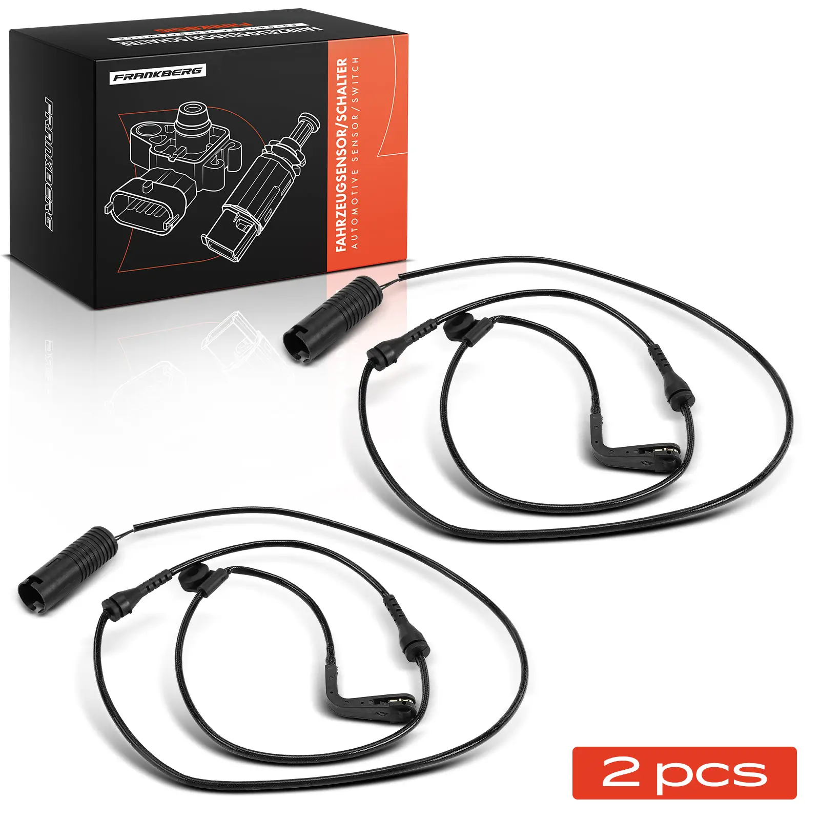 Warnkontakt, Bremsbelagverschleiß Hinterachse beidseitig Frankberg 5481FB0049211