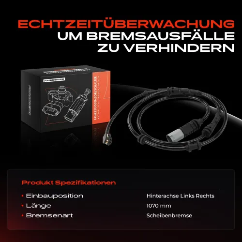 Warnkontakt, Bremsbelagverschleiß Hinterachse beidseitig Frankberg 5481FB0049222 Bild Warnkontakt, Bremsbelagverschleiß Hinterachse beidseitig Frankberg 5481FB0049222