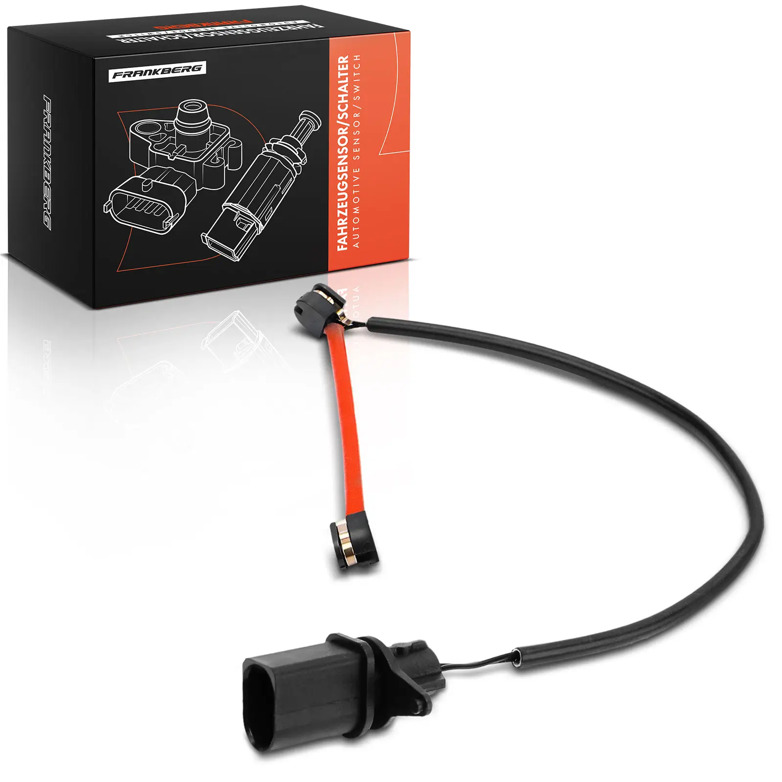 Warnkontakt, Bremsbelagverschleiß Vorderachse beidseitig Frankberg 5481FB0049252