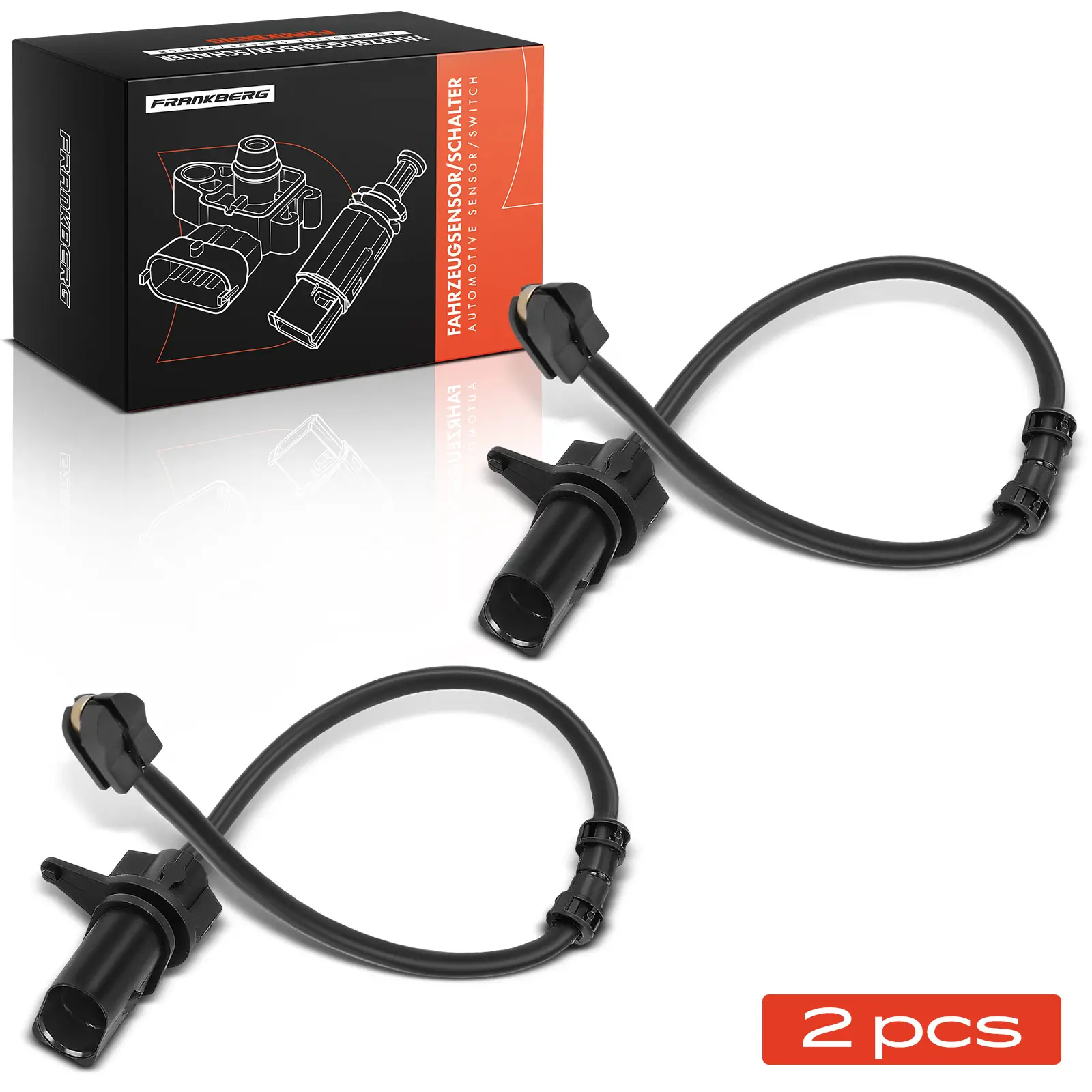 Warnkontakt, Bremsbelagverschleiß Vorderachse beidseitig Frankberg 5481FB0049262