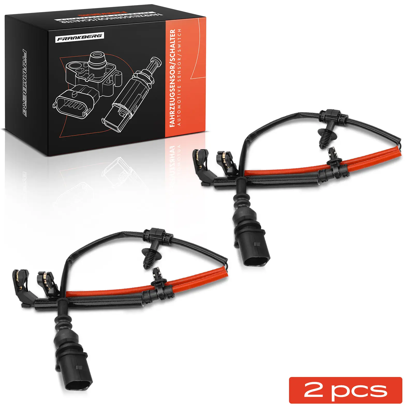 Warnkontakt, Bremsbelagverschleiß Hinterachse beidseitig Frankberg 5481FB0049264